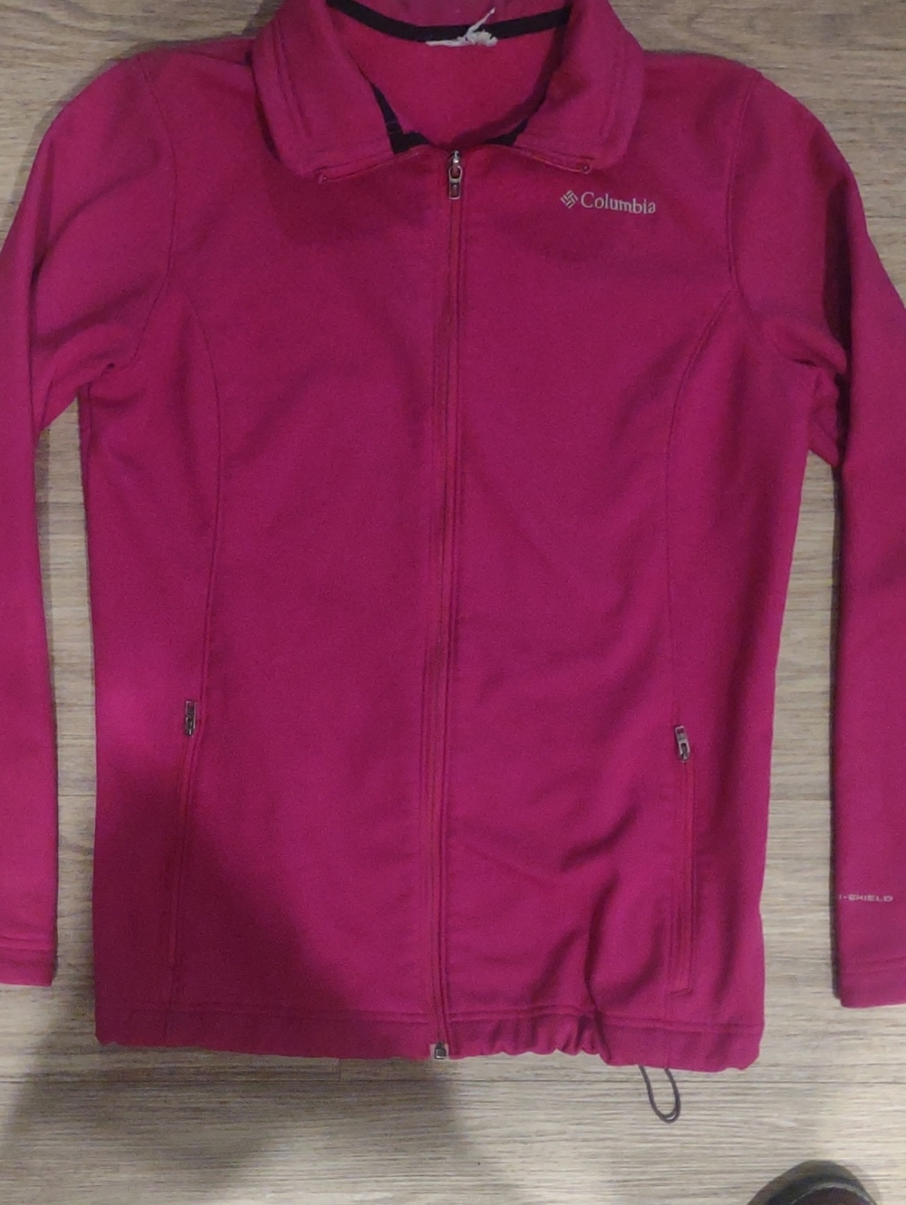 Columbia Hot Pink Full-Zip Fleece Jacket
